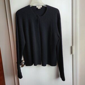 Calvin Klein Open Front Cashmere Sweater